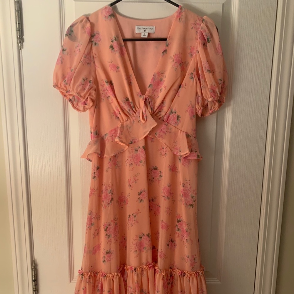Floral midi dress